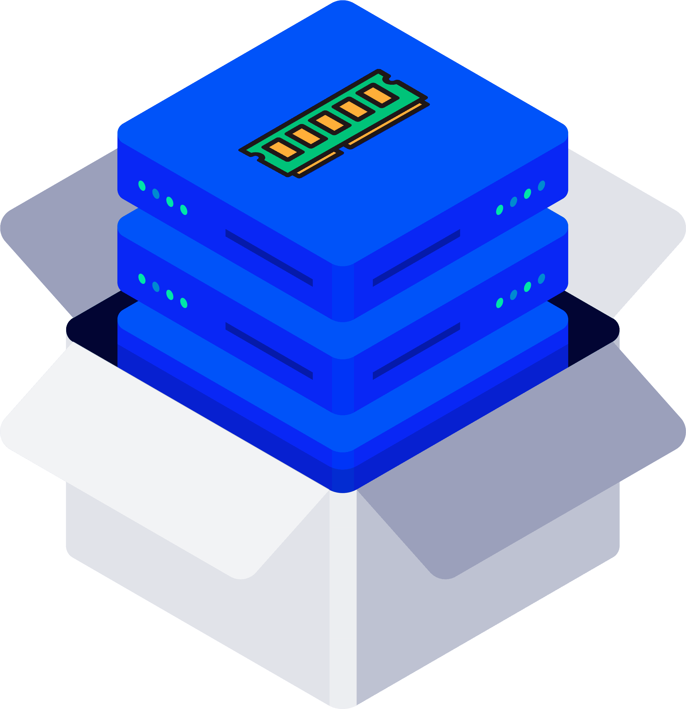 Cloud memory VPS/VDS